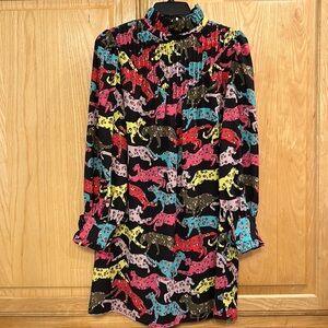 Colorful Leopard Cheetah Dress